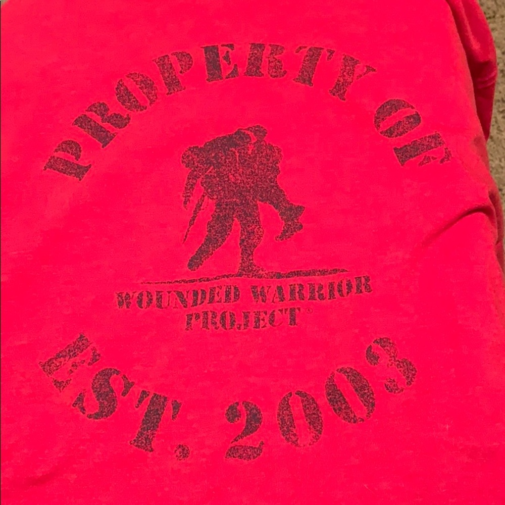 UA wounded warrior Project tee